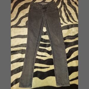 Gray Fragile Skinny Jeans